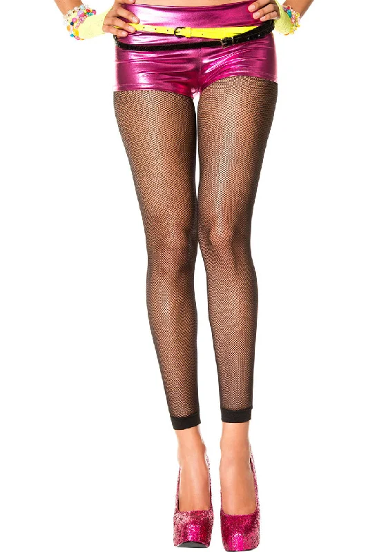 Plus - size women leggings with a comfortable and stretchy designFishnet Spandex Leggings