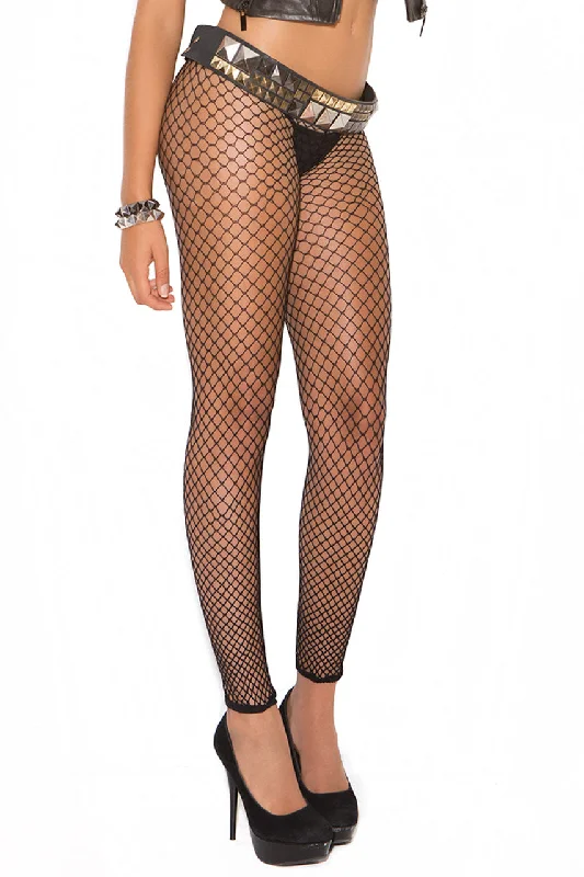 Sheer - panel women leggings for a sexy and alluring lookFence Net Leggings