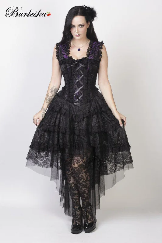 Mini Women Dress with a Short Hem for a Young and Trendy StyleOphelie Burlesque Corset Dress King Brocade