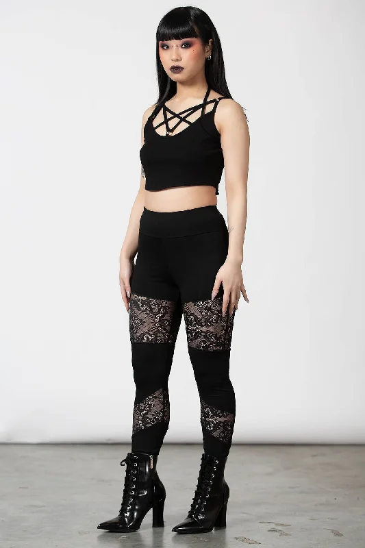 Yoga - specific women leggings with moisture - wicking fabricNixie Leggings