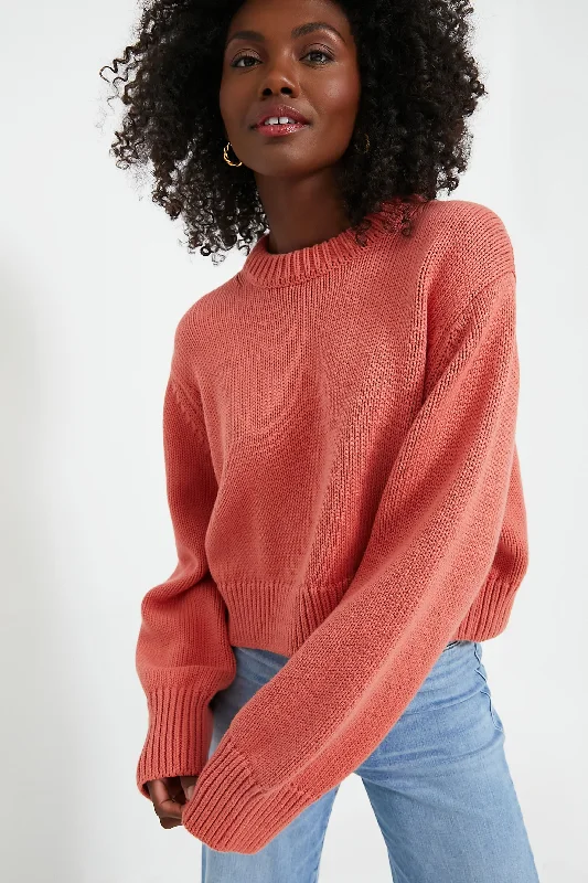 Striped Women Sweater with a Timeless PatternNantucket Red Aiden Sweater