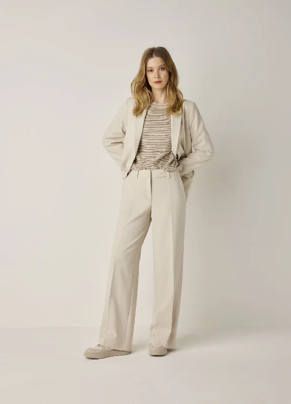 Organic Cotton Women Sweater for an Eco - Friendly ChoiceSummum Wide Leg Trousers