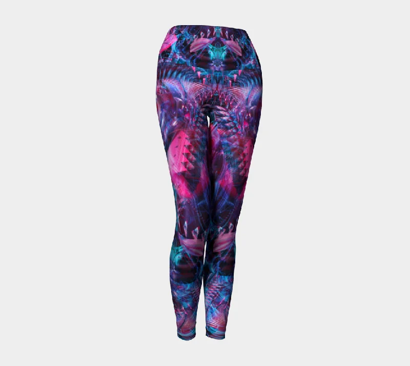 Ankle - length women leggings to pair with boots in fallCreative Chaos High Waist Leggings