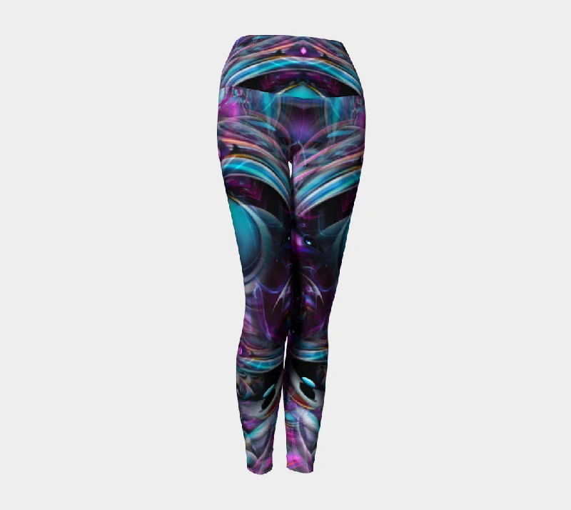 Fleece - lined women leggings for extra warmth in cold weatherDrip Trip High Waist Leggings