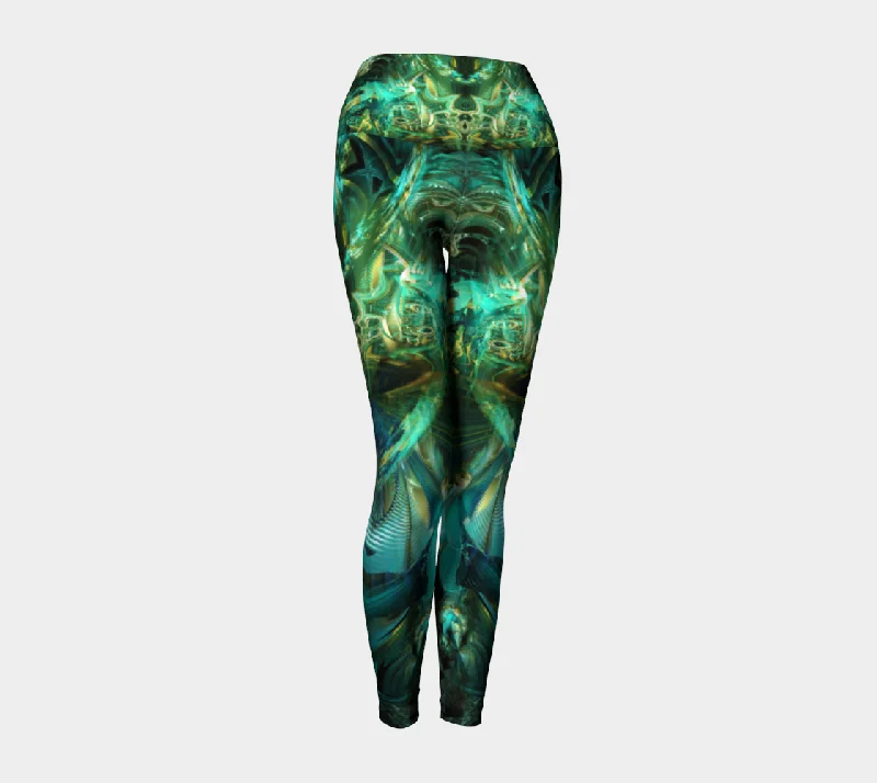 Organic cotton women leggings for an eco - friendly and soft optionTutelary High Waist Leggings