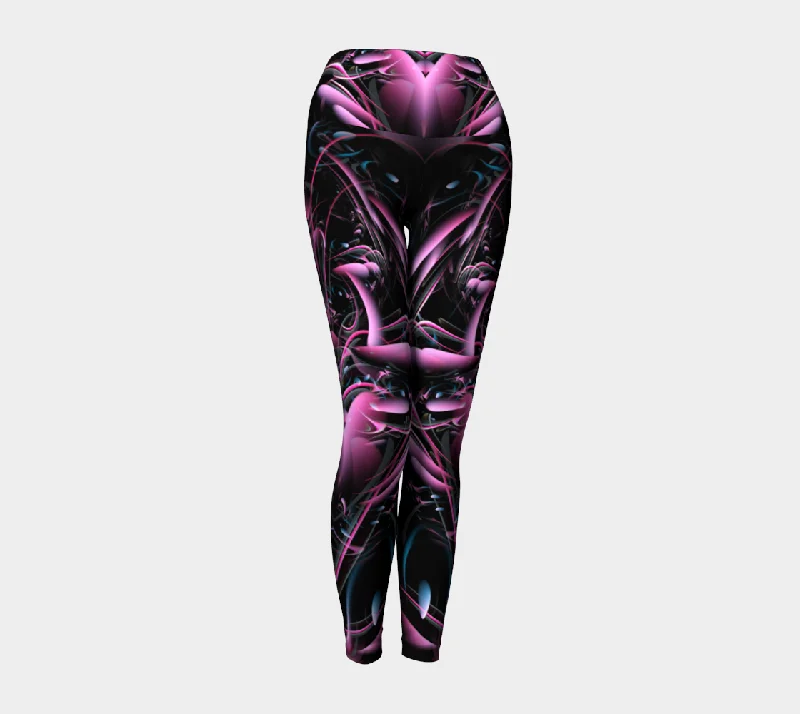 Leather - look women leggings for a bold and edgy styleUNIVERSOUL LOVE HIGH WAIST LEGGINGS