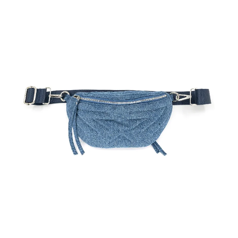 Oversized Denim Top for a Relaxed and Casual VibeDenim Slim Bag