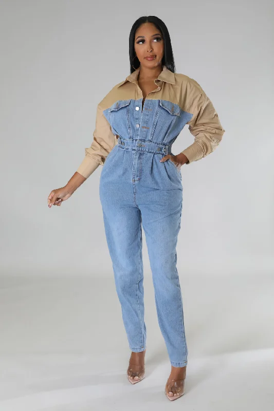 Fringed Denim Top with a Bohemian FlairEmma-Jane Jumpsuit