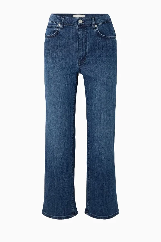 Bootcut women jeans to complement various shoe stylesFrame Denim Le Sleek Straight Jean - Marsa