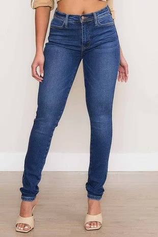 Ripped Denim Top for a Rebellious Fashion StatementHigh rise non distressed skinny jeans