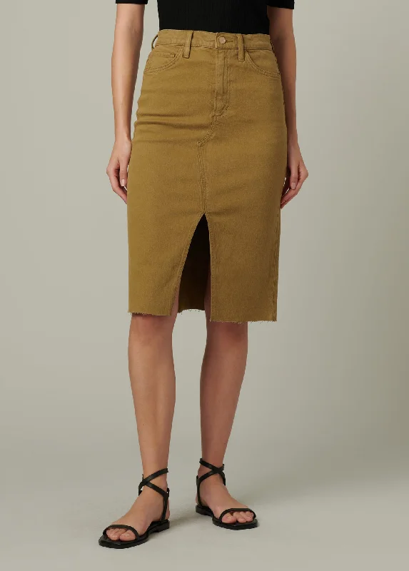 Cargo women jeans with multiple pockets for added functionalityTHE JOPLIN SKIRT