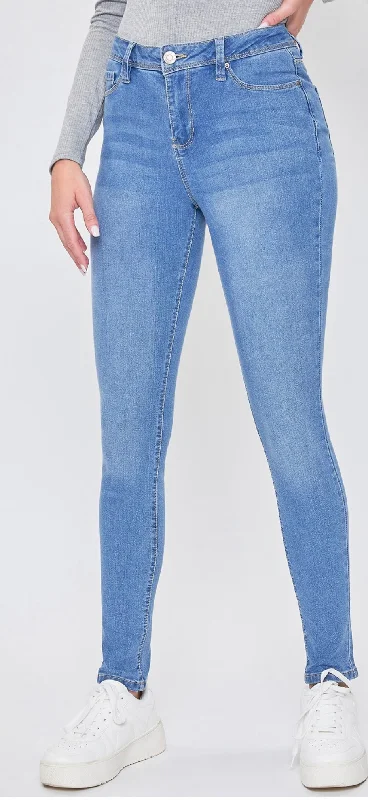 Denim Top with a Peplum Hem for a Flirty and Feminine LookJunior Essential High Rise Skinny Sustainable Jeans