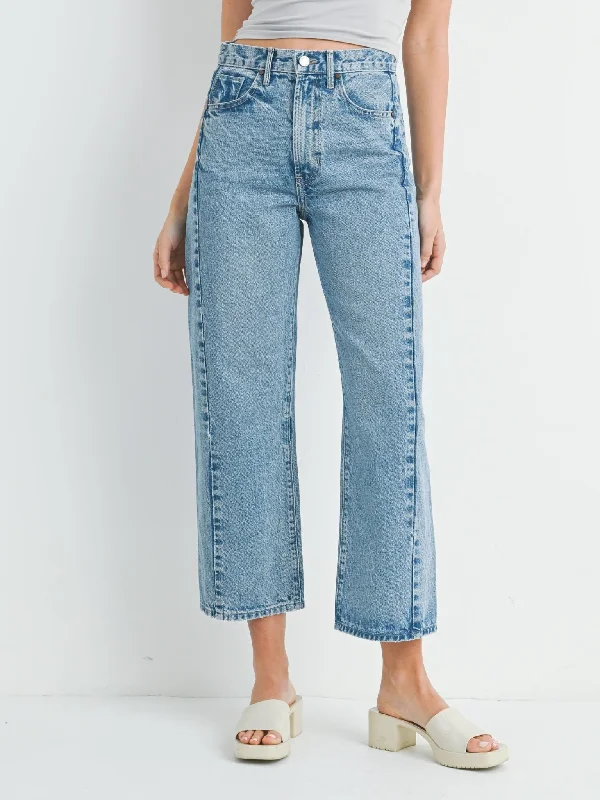 Denim Top for a Music Festival with a Rock - n - Roll VibeJust Black Medium Denim Barrel Twist Jean