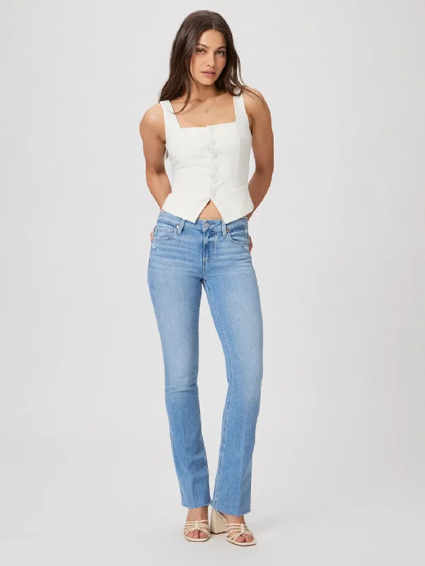 Light - wash women jeans for a fresh and summery appearanceManhattan Bootcut Jean - Helena