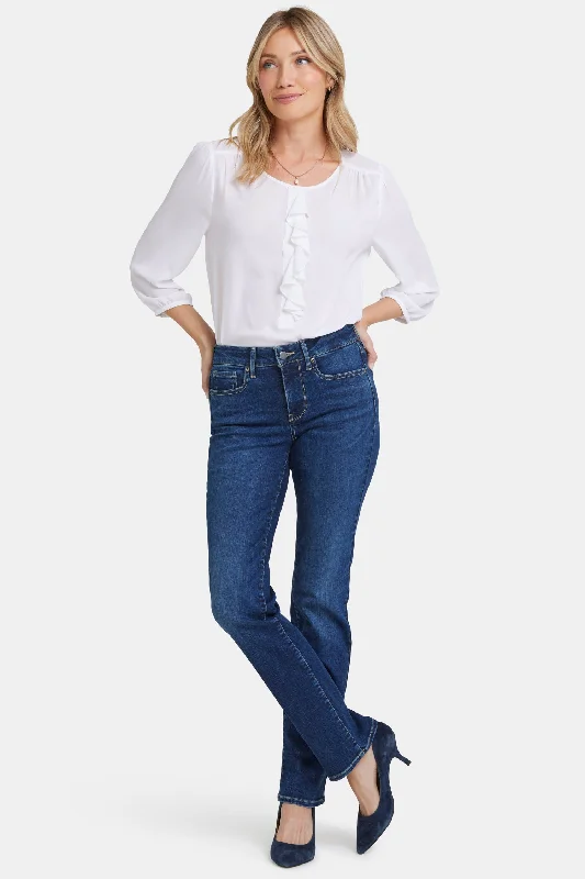 Embellished women jeans with studs or rhinestones for a glamorous touchMarilyn Straight Jeans - Jordan