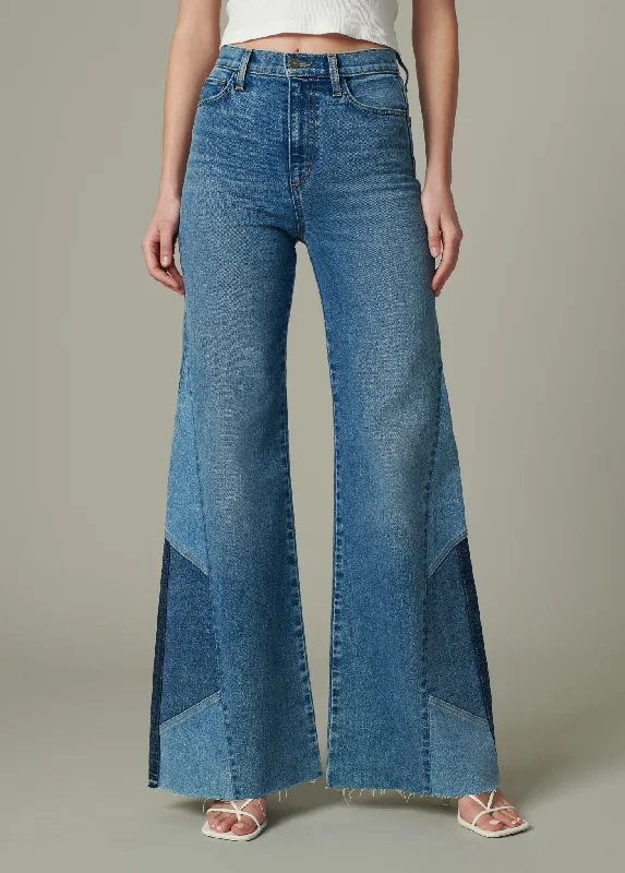 Dark - wash women jeans for a sophisticated and slimming effectTHE BAILEY WIDE LEG