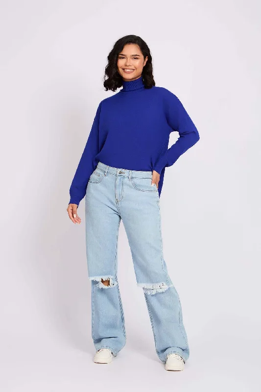 Acid - wash women jeans with a retro finishDenim