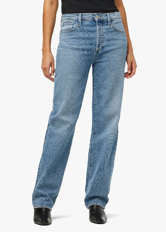 Dark - wash women jeans for a sophisticated and slimming effectTHE 90S NIKI