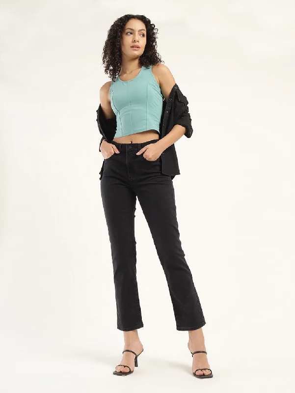 High - waisted women jeans for a flattering silhouetteWomen's High Rise 724 Slim Straight Fit Jeans