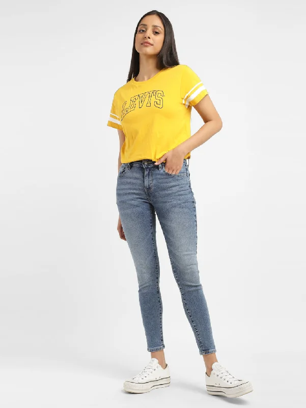 High - rise flare women jeans for a 70s - inspired lookWomen's Mid Rise 710 Super Skinny Jeans