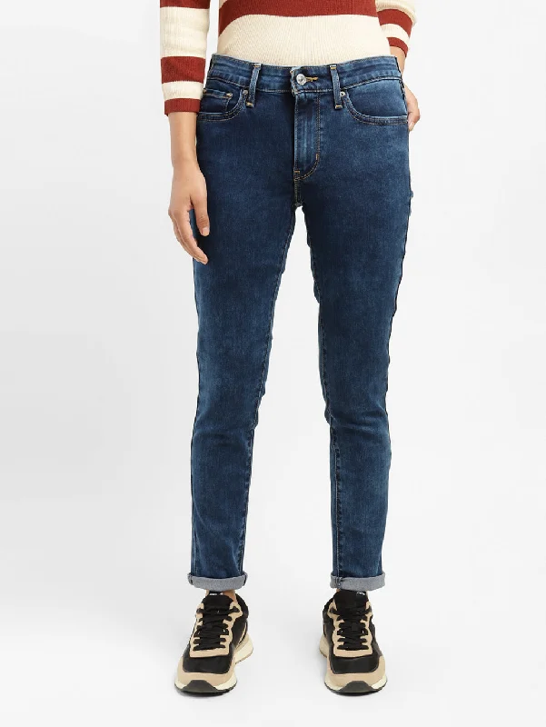 High - rise flare women jeans for a 70s - inspired lookWomen's Mid Rise 711 Skinny Fit Jeans