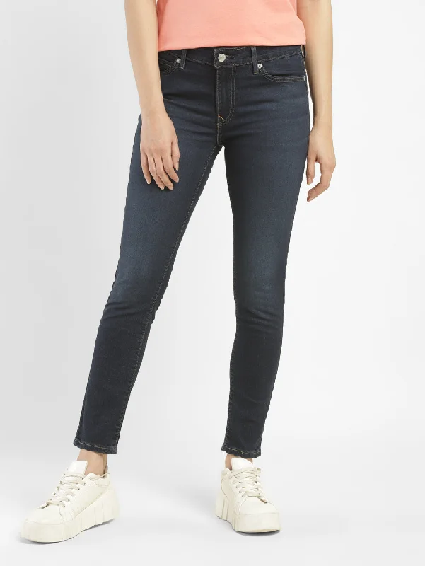 Distressed women jeans for a trendy and edgy lookWomen's Mid Rise 711 Skinny Fit Jeans