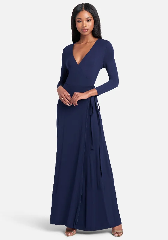 Mini Women Dress with a Short Hem for a Young and Trendy StyleTie Front Surplice Gown