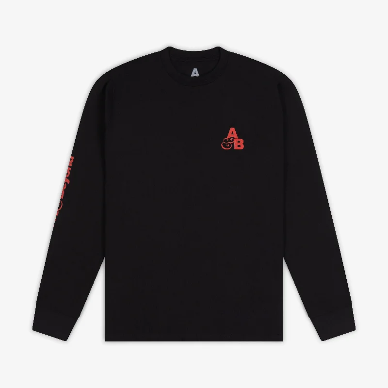 Embroidered Women T Shirt with Intricate DetailsAbove & Beyond Red Rocks 2024 Long Sleeve Tee / Black