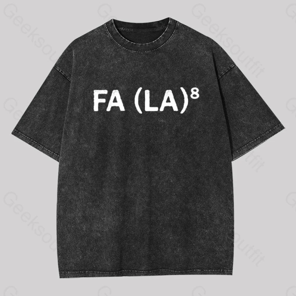 Long Sleeve Women T Shirt for Cooler WeatherFA (LA)8 Washed T-Shirt