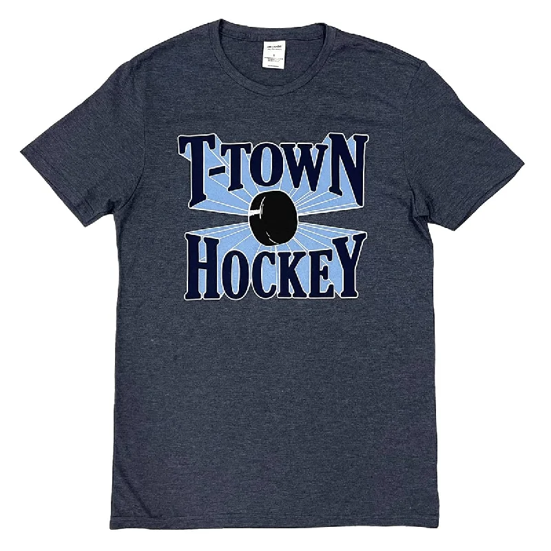 Graphic Print Women T Shirt for a Trendy StatementT Town Hockey