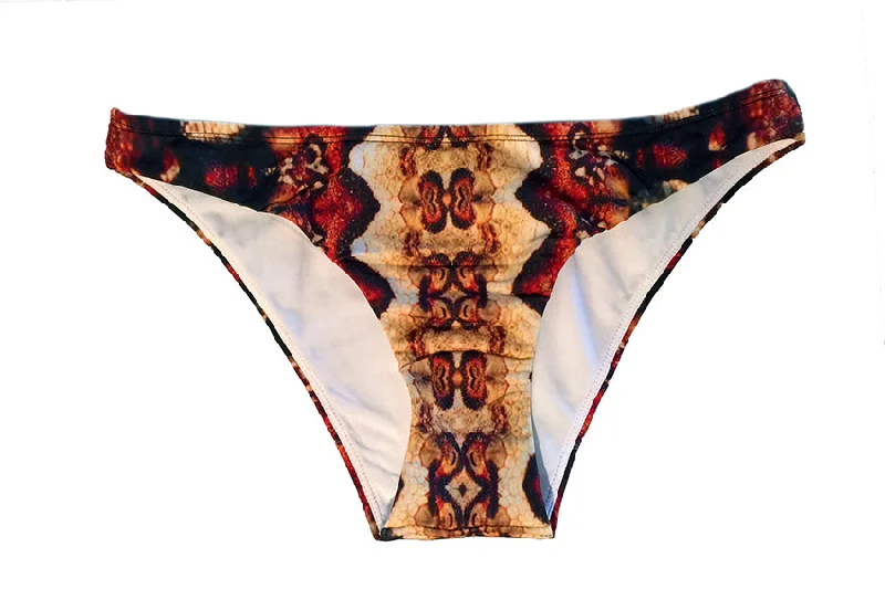 Sustainable bikini made from recycled materials for eco - conscious beachgoersThorny Devil Seamless - Full Brief Bikini Bottoms - Repreve® Fabric