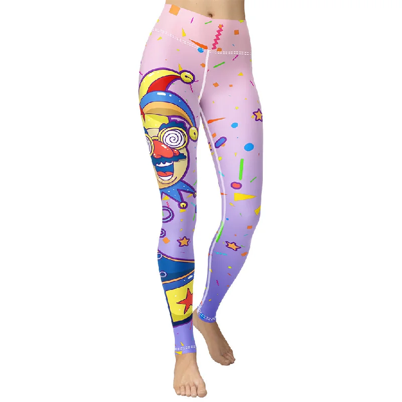 High - waisted women leggings for a tummy - control and flattering fitApril Fool's Day Yoga Leggings