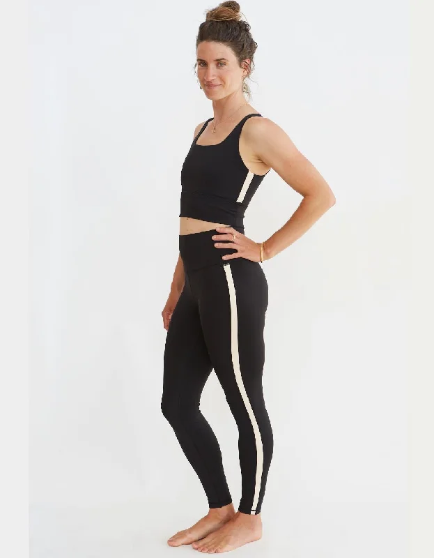 Ankle - length women leggings to pair with boots in fallBlack Yoga Legging