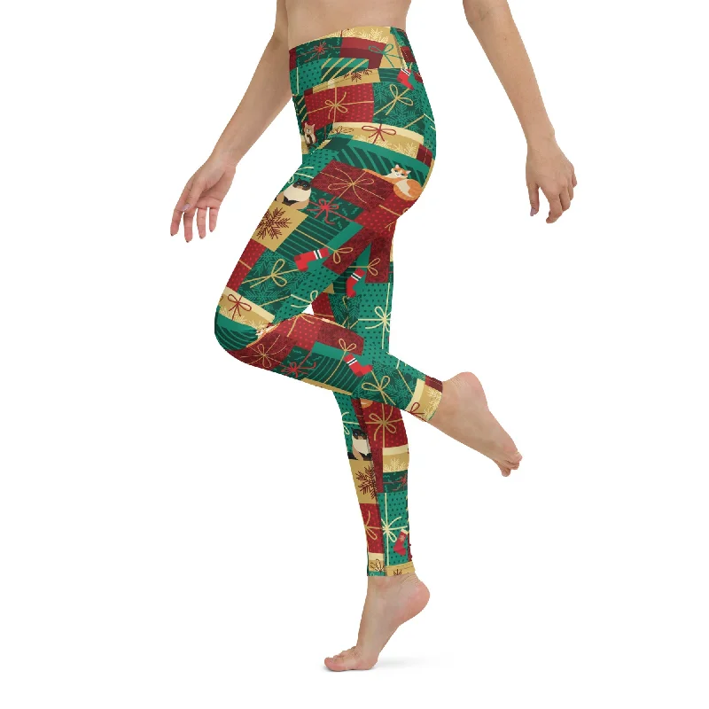 Yoga - specific women leggings with moisture - wicking fabricChristmas Presents Yoga Leggings