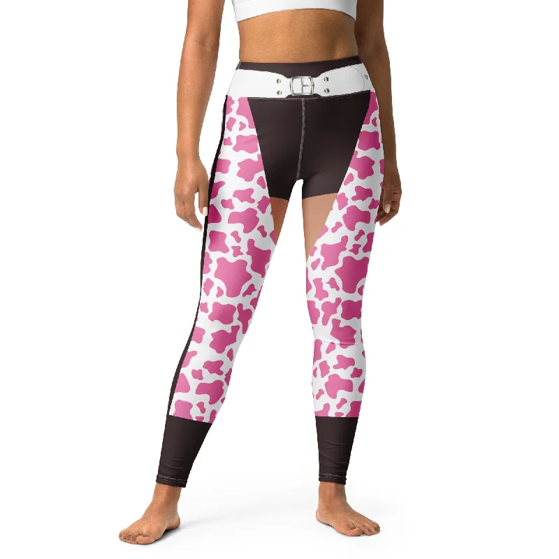 Bootcut women leggings for a unique and flattering silhouetteCowgirl Glam Yoga Leggings