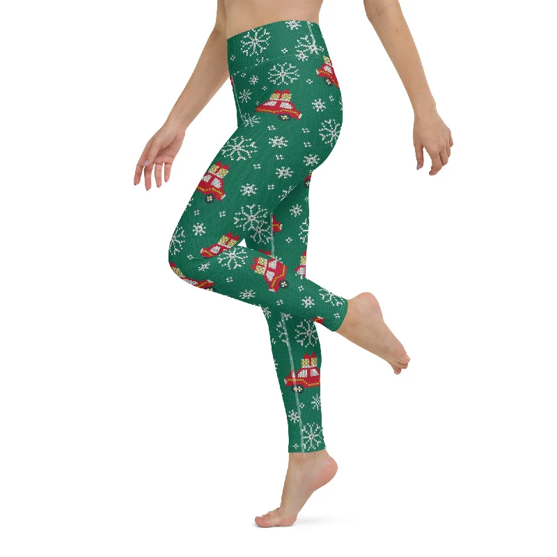 Plus - size women leggings with a comfortable and stretchy designDriving Home For Christmas Yoga Leggings