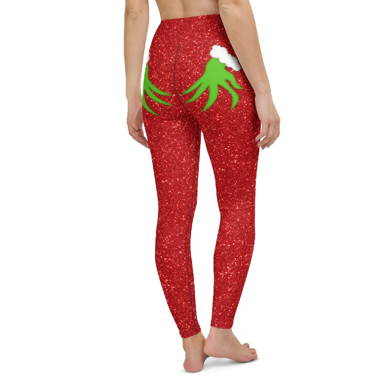 Neon - colored women leggings to stand out in workoutsGrumpy Love Yoga Leggings