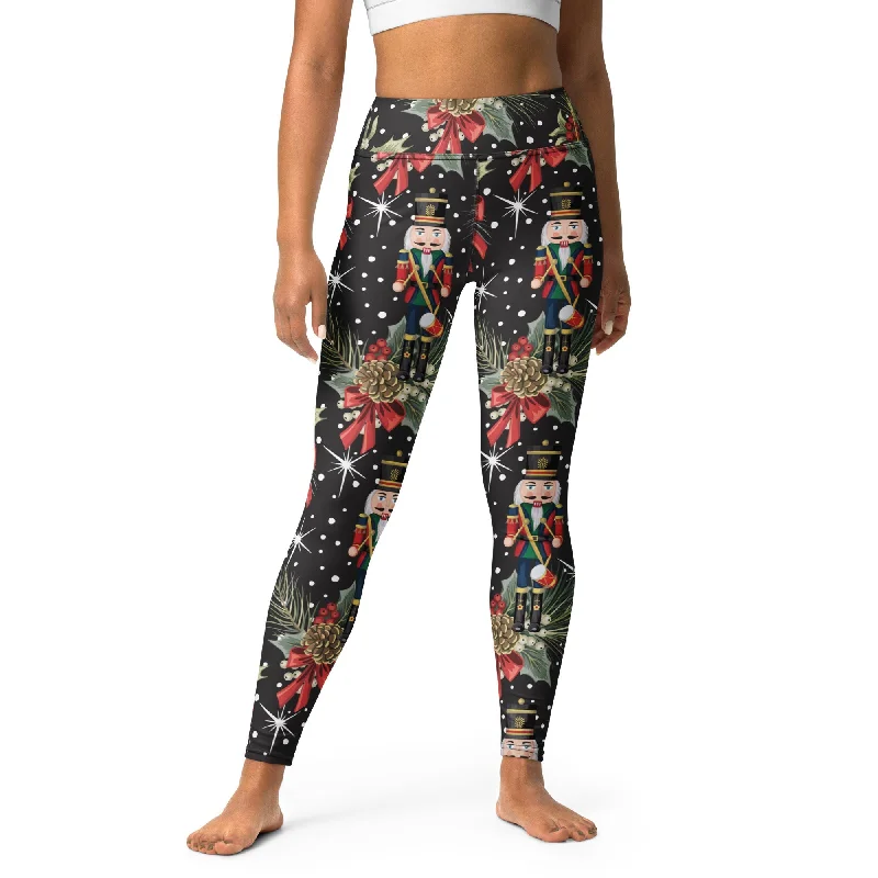 Cargo - pocket women leggings for added functionality and styleJolly Nutcrackers Yoga Leggings