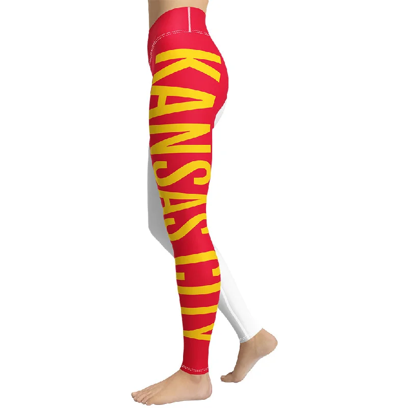 Yoga - specific women leggings with moisture - wicking fabricKansas City Yoga Leggings