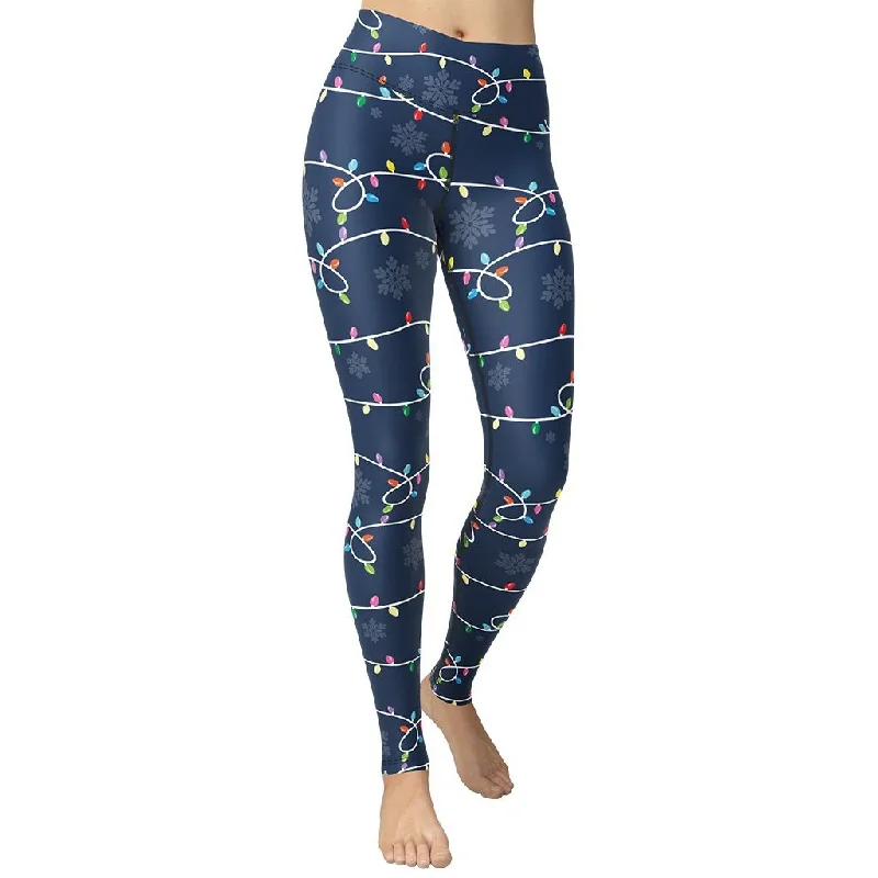 Ankle - length women leggings to pair with boots in fallSo Festive Christmas Yoga Leggings